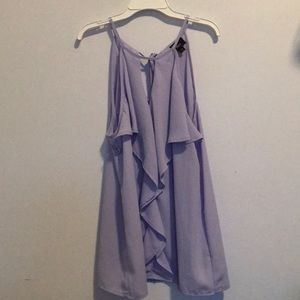 Women’s purple tank top
